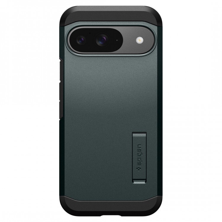 Θήκη Spigen SGP TOUGH Armor για GOOGLE PIXEL 9 Pro/Pixel 9 - ΠΡΑΣΙΝΟ - ACS07694