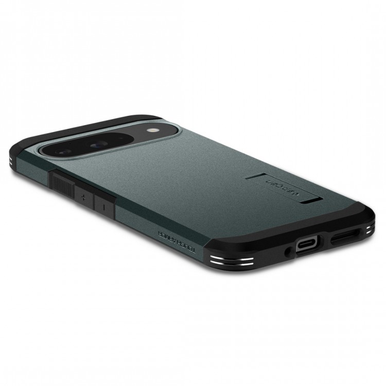 Θήκη Spigen SGP TOUGH Armor για GOOGLE PIXEL 9 Pro/Pixel 9 - ΠΡΑΣΙΝΟ - ACS07694