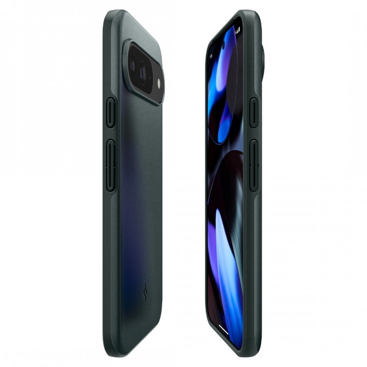 Θήκη SPIGEN SGP Thin Fit για GOOGLE PIXEL 9 Pro/Pixel 9 - Abyss ΠΡΑΣΙΝΟ - ACS07699