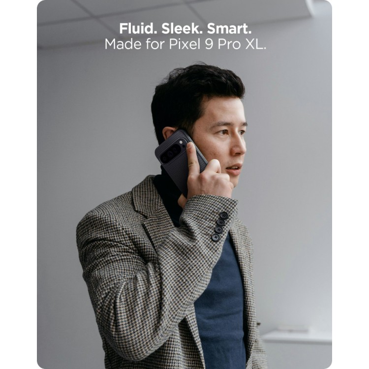 Θήκη Spigen SGP LIQUID AIR για GOOGLE PIXEL 9 Pro XL - ACS07716 - ΜΑΥΡΟ