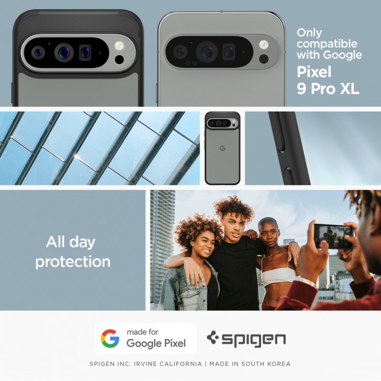 Θήκη Spigen SGP ULTRA HYBRID για GOOGLE PIXEL 9 Pro XL - Μαύρο - ACS07724