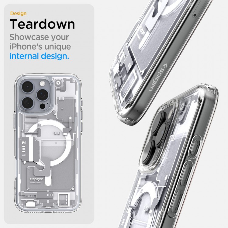 Θήκη Spigen SGP Ultra Hybrid MAG MAGSAFE ZERO ONE για Apple iPhone 16 PRO Max 6.9 2024 - ΛΕΥΚΟ - ACS08005