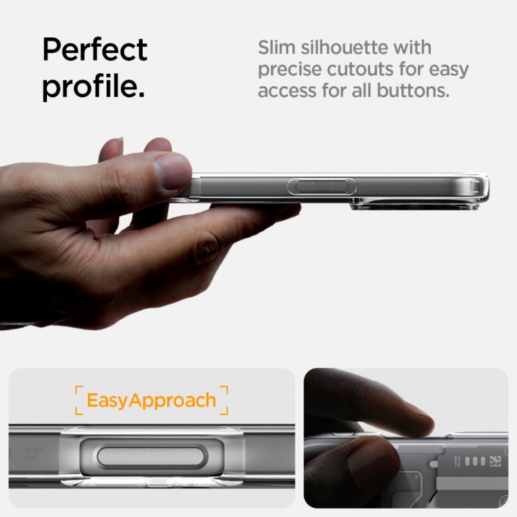 Θήκη Spigen SGP Ultra Hybrid MAG MAGSAFE ZERO ONE για Apple iPhone 16 PRO Max 6.9 2024 - ΛΕΥΚΟ - ACS08005