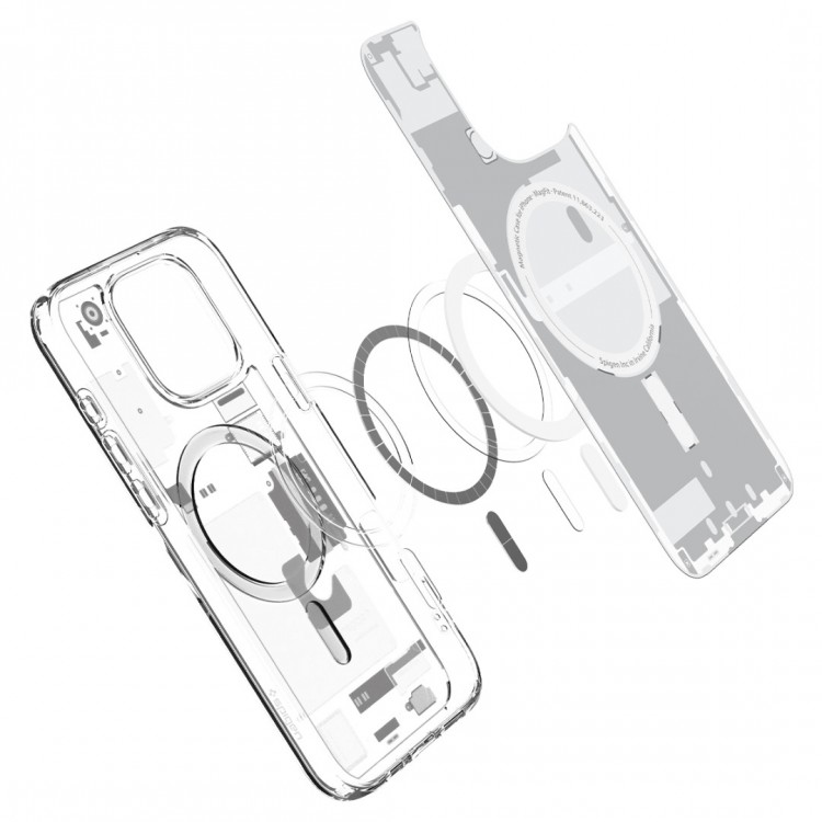 Θήκη Spigen SGP Ultra Hybrid MAG MAGSAFE ZERO ONE για Apple iPhone 16 PRO Max 6.9 2024 - ΛΕΥΚΟ - ACS08005