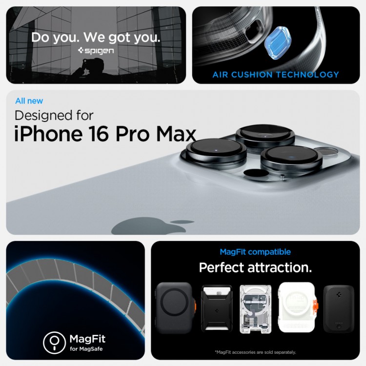 Θήκη Spigen SGP Ultra Hybrid MAG MAGSAFE ZERO ONE για Apple iPhone 16 PRO Max 6.9 2024 - ΛΕΥΚΟ - ACS08005