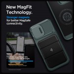 Θήκη Spigen SGP Optik Armor MAG MAGSAFE για APPLE IPHONE 16 PRO MAX 6.9 2024 - ΠΡΑΣΙΝΟ - ACS08016