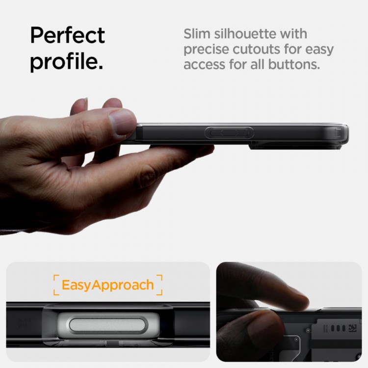 Θήκη Spigen SGP Ultra Hybrid MAG MAGSAFE ZERO ONE για Apple iPhone 16 PRO 6.3 2024 - ΜΑΥΡΟ - ACS08135
