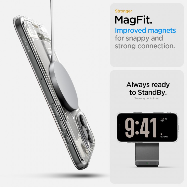 Θήκη Spigen SGP Ultra Hybrid MAG MAGSAFE ZERO ONE για Apple iPhone 16 PRO 6.3 2024 - natural titanium - ACS08137