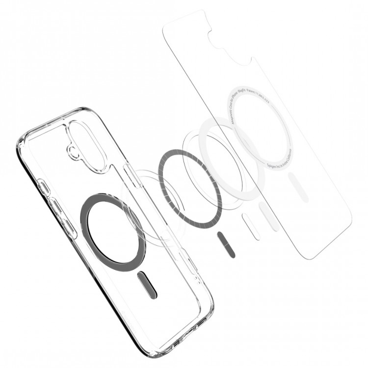 Θήκη Spigen SGP Ultra Hybrid MagSafe για Apple iPhone 16 6.1 2024 - ΜΑΥΡΟ - ACS08206