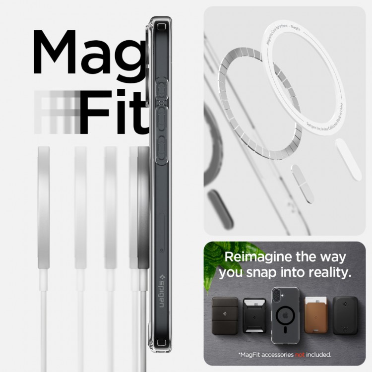 Θήκη Spigen SGP Ultra Hybrid MagSafe για Apple iPhone 16 6.1 2024 - ΜΑΥΡΟ - ACS08206