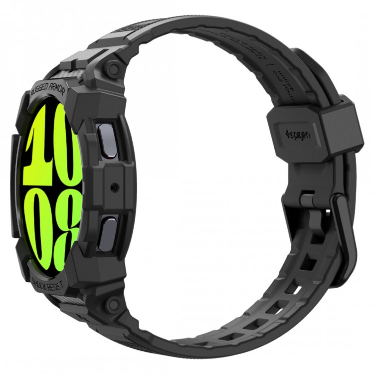 Θήκη Spigen SGP Rugged Armor PRO για Samsung GALAXY WATCH 7 - 44MM - ΜΑΥΡΟ - ACS08338