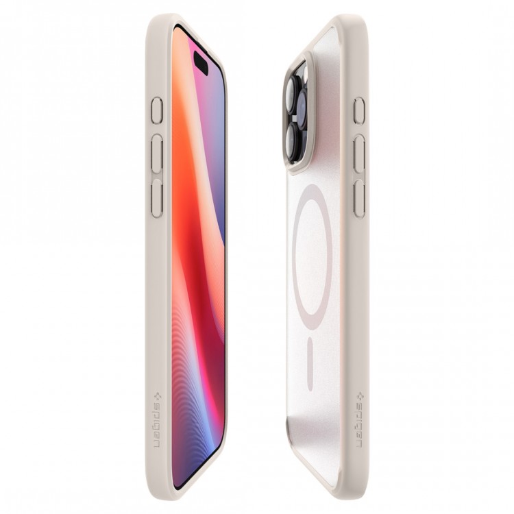 Θήκη Spigen SGP Ultra Hybrid MAGSAFE για Apple iPhone 16 PRO MAX 6.9 2024 - NATURAL TITANIUM - ACS08382