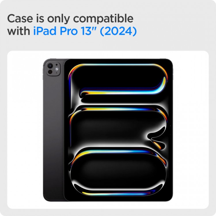 Θήκη SPIGEN SGP Air Skin Pro Onetap FOLIO για Apple iPad PRO 13 7ης Γενιάς 2024 - ΓΚΡΙ - ACS08489