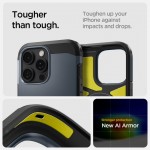 Θήκη Spigen SGP Tough Armor T  (AI) MagFit MAGSAFE με πλήκτρο κάμερας για Apple iPhone 16 PRO MAX 6.9 2024 - MetalSlate ΜΠΛΕ - ACS08504