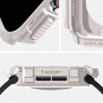 Θήκη Spigen SGP Rugged Armor για Apple Watch SERIES 10 46mm - Dune ΜΠΕΖ - ACS08600