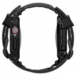 Θήκη Spigen SGP Rugged Armor PRO με λουράκι για Apple Watch series 10 - 46mm - ΜΑΥΡΟ - ACS08604