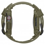 Θήκη Spigen SGP Rugged Armor PRO με λουράκι για Apple Watch series 10 - 46mm - Vintage XAKI ΠΡΑΣΙΝΟ - ACS08608