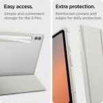 Θήκη Spigen SGP ULTRA HYBRID PRO FOLIO για SAMSUNG GALAXY TAB S10/S9/S8 Ultra 14.6 με Υποδοχή Στυλό - ΓΚΡΙ - ACS08796