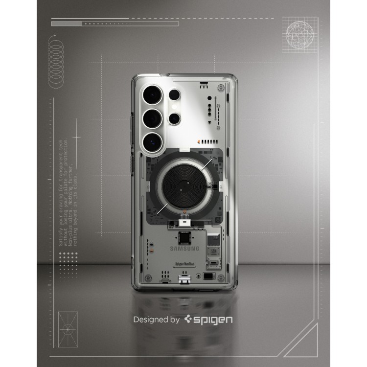 Θήκη Spigen SGP Ultra Hybrid MagFit MagSafe για Samsung Galaxy S25 ULTRA 5G 2025 - neo one ΛΕΥΚΟ - ACS08959