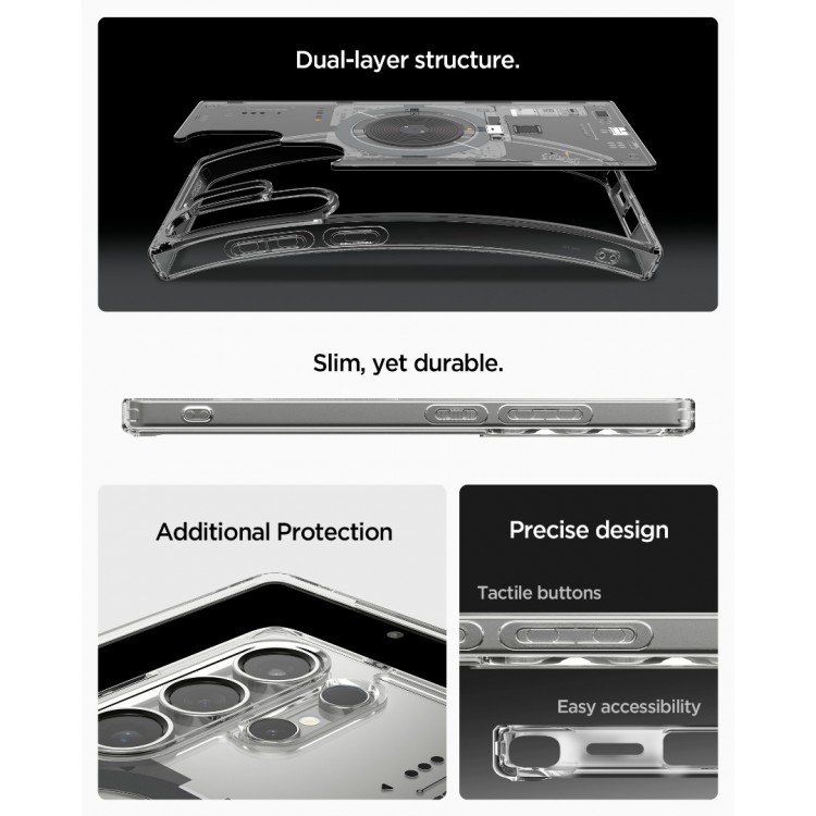 Θήκη Spigen SGP Ultra Hybrid MagFit MagSafe για Samsung Galaxy S25 ULTRA 5G 2025 - neo one ΛΕΥΚΟ - ACS08959