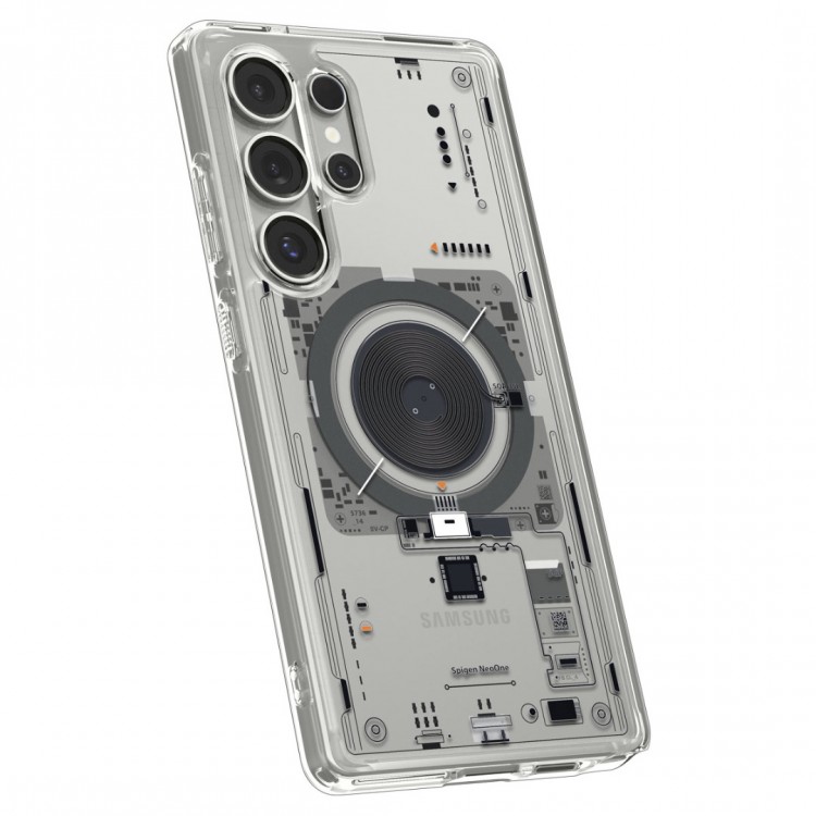 Θήκη Spigen SGP Ultra Hybrid MagFit MagSafe για Samsung Galaxy S25 ULTRA 5G 2025 - neo one ΛΕΥΚΟ - ACS08959