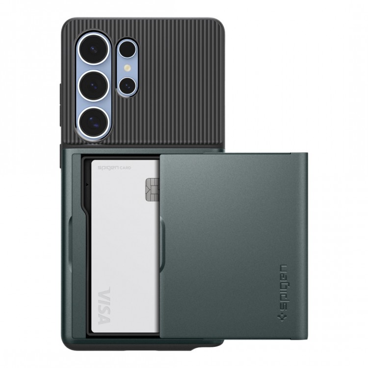 Θήκη SPIGEN SGP SLIM Armor CS για Samsung Galaxy S25 ULTRA 5G 2025 - Abyss Green - ACS08968