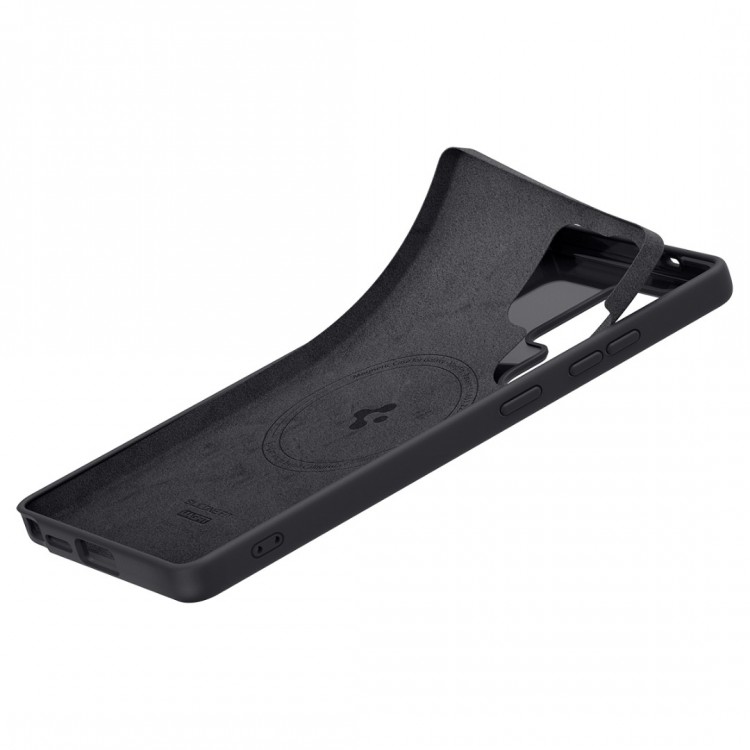Θήκη SPIGEN SGP SILICONE FIT MagSafe για Samsung Galaxy  S25 Ultra 5G 2025 - ΜΑΥΡΟ - ACS09017