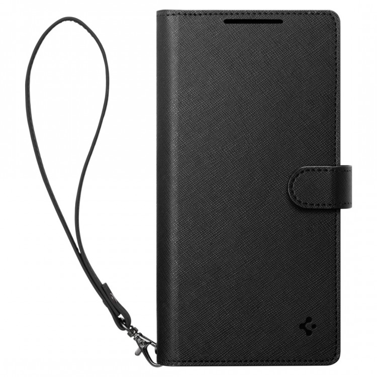 Θήκη Spigen SGP Wallet S PLUS για Samsung Galaxy S25+ PLUS 5G 2025 - ΜΑΥΡΟ - ACS09125