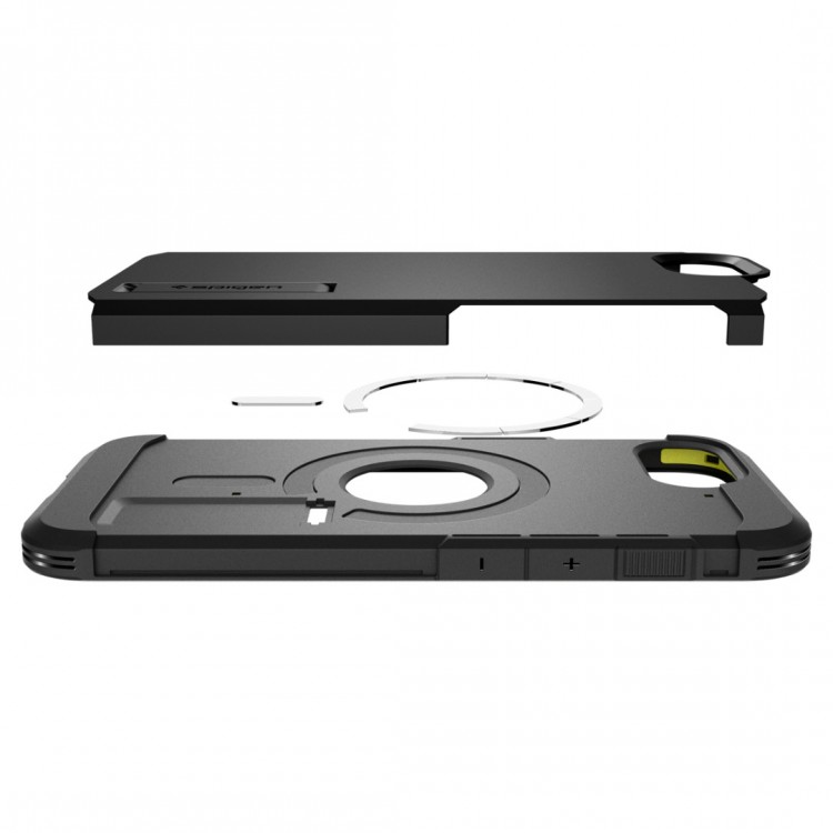 Θήκη Spigen SGP Tough Armor MAG MAGSAFE για Apple iPhone 16e 6.1 2025 - ΜΑΥΡΟ - ACS09137