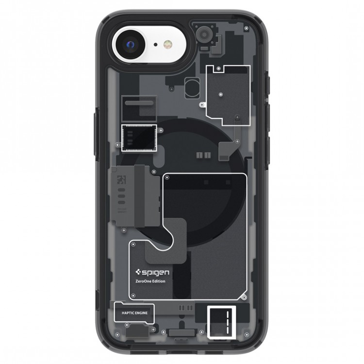 Θήκη Spigen SGP Ultra Hybrid MagSafe για APPLE IPHONE 16e 6.1 2025 - zero one ΜΑΥΡΟ - ACS09141