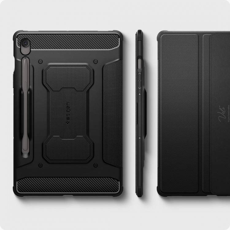 Θήκη Spigen SGP RUGGED ARMOR PRO για SAMSUNG GALAXY TAB S10 FE 10.9 X5206B 2025 - BLACK - ACS09380