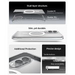 Θήκη Spigen SGP Ultra Hybrid MagFit MagSafe για Samsung Galaxy S25 Edge 5G 2025 - ΔΙΑΦΑΝΟ ΛΕΥΚΟ - ACS09418