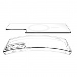 Θήκη Spigen SGP Ultra Hybrid MagFit MagSafe για Samsung Galaxy S25 Edge 5G 2025 - ΔΙΑΦΑΝΟ ΛΕΥΚΟ - ACS09418