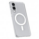 Θήκη Spigen SGP Ultra Hybrid MagFit MagSafe για Samsung Galaxy S25 Edge 5G 2025 - ΔΙΑΦΑΝΟ ΛΕΥΚΟ - ACS09418