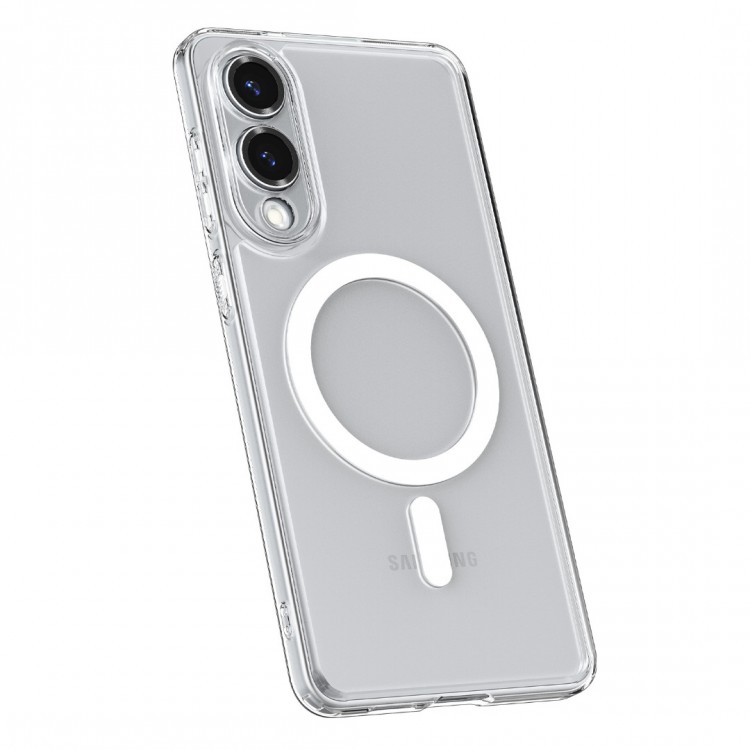 Θήκη Spigen SGP Ultra Hybrid MagFit MagSafe για Samsung Galaxy S25 Edge 5G 2025 - ΔΙΑΦΑΝΟ ΛΕΥΚΟ - ACS09418