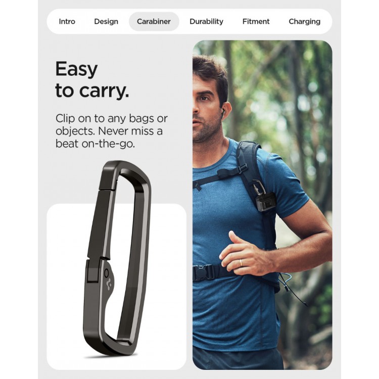 Θήκη Spigen SGP LOCK FIT για Google Pixel Buds 2a - ΜΑΥΡΟ - ACS09481