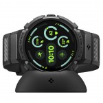 Θήκη Spigen SGP Rugged Armor PRO με λουράκι για Google Pixel Watch 4 41mm (2025) - ΜΑΥΡΟ - ACS09484
