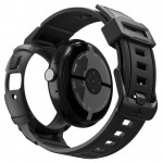 Θήκη Spigen SGP Rugged Armor PRO με λουράκι για Google Pixel Watch 4 41mm (2025) - ΜΑΥΡΟ - ACS09484