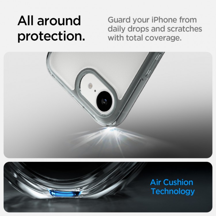 Θήκη Spigen SGP Ultra Hybrid για APPLE IPHONE 16e 6.1 2025 - ΔΙΑΦΑΝΟ space crystal - ACS09531