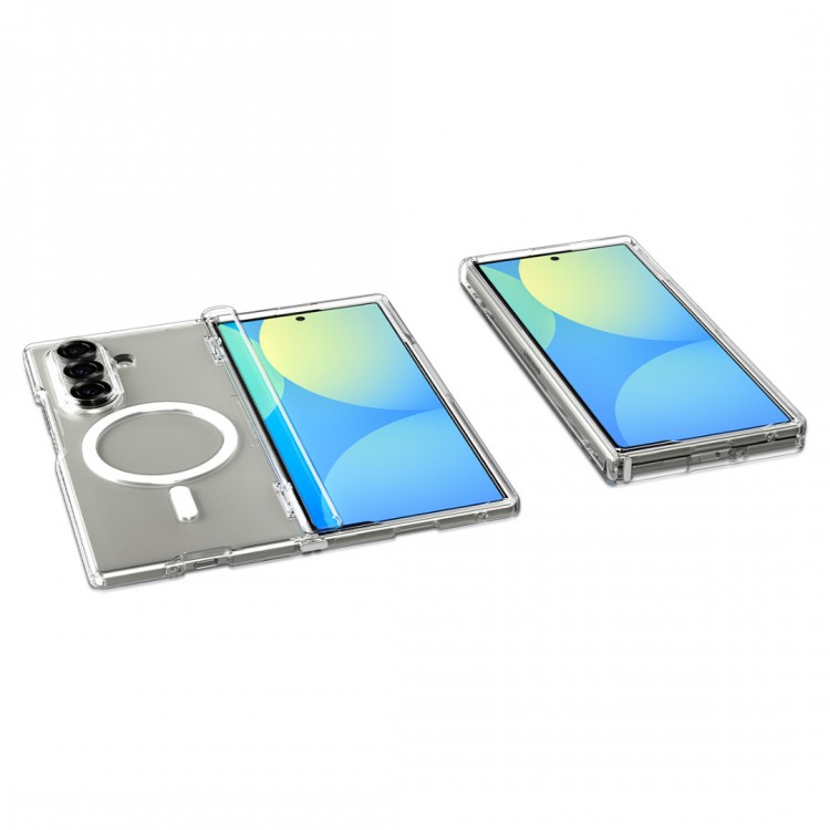 Θήκη Spigen SGP Ultra Hybrid Pro MagSafe για SAMSUNG GALAXY Z FOLD 7 5G 2025 - ΔΙΑΦΑΝΟ / ΛΕΥΚΟ - ACS09546