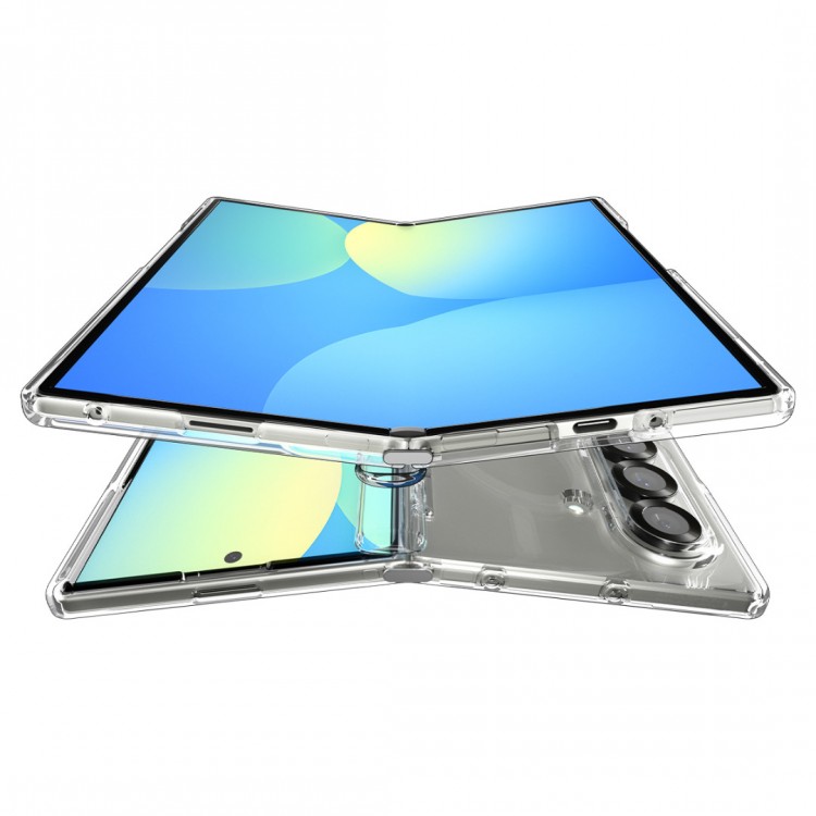 Θήκη Spigen SGP Ultra Hybrid Pro MagSafe για SAMSUNG GALAXY Z FOLD 7 5G 2025 - ΔΙΑΦΑΝΟ / ΛΕΥΚΟ - ACS09546