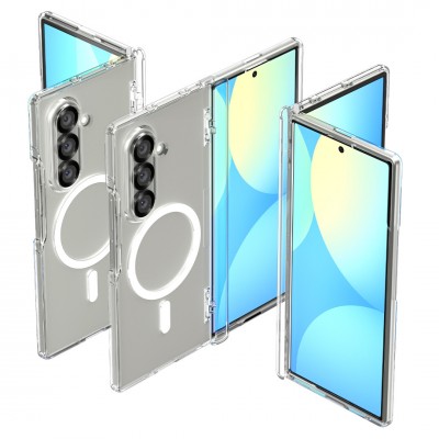 Θήκη Spigen SGP Ultra Hybrid Pro MagSafe για SAMSUNG GALAXY Z FOLD 7 5G 2025 - ΔΙΑΦΑΝΟ / ΛΕΥΚΟ - ACS09546