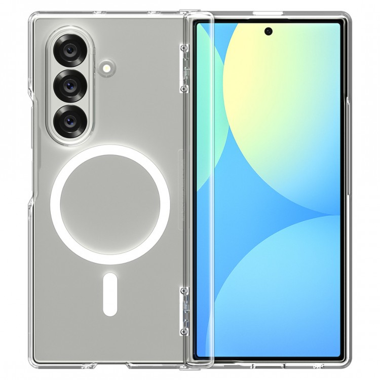 Θήκη Spigen SGP Ultra Hybrid Pro MagSafe για SAMSUNG GALAXY Z FOLD 7 5G 2025 - ΔΙΑΦΑΝΟ / ΛΕΥΚΟ - ACS09546