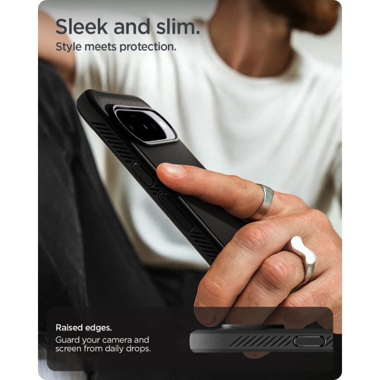 Θήκη Spigen SGP Ultra Rugged Armor MAG MAGSAFE για Google Pixel 10 Pro/Pixel 10 - ΜΑΥΡΟ - ACS09698