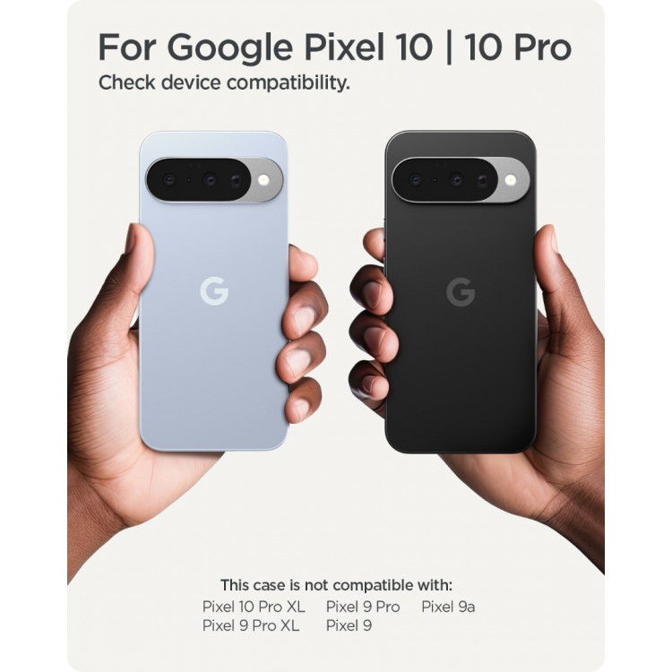 Θήκη Spigen SGP ULTRA HYBRID MagSafe για GOOGLE PIXEL 10 Pro/Pixel 10 - ΔΙΑΦΑΝΗ - ACS09702