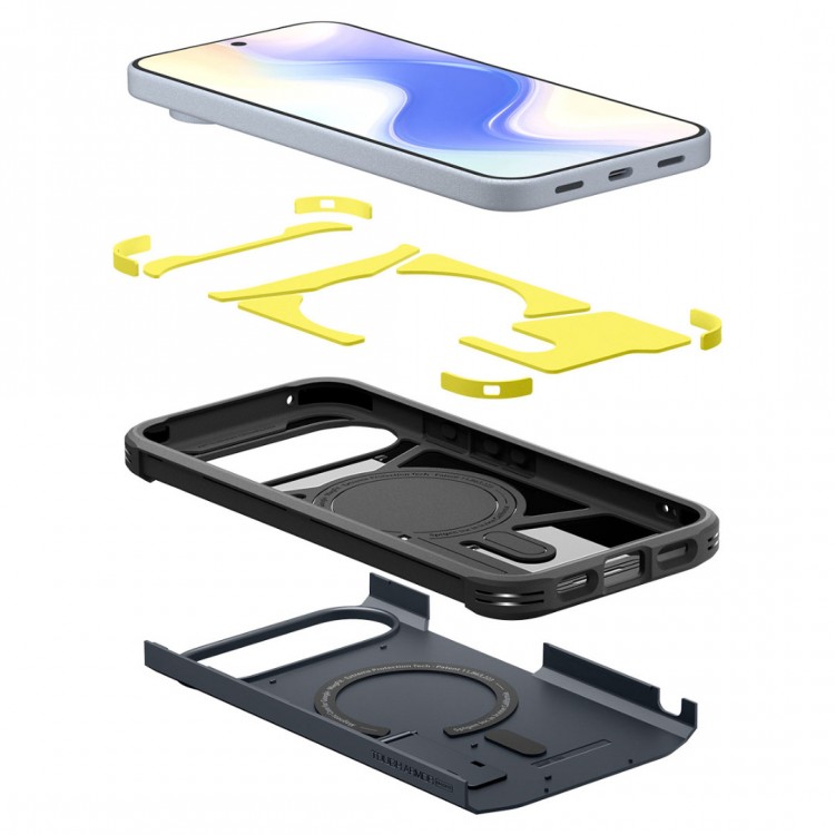 Θήκη SPIGEN SGP Tough Armor MagSafe για Google Pixel 10 Pro/Pixel 10 - Metalslate ΜΠΛΕ - ACS09706