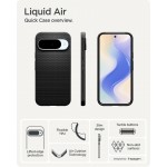 Θήκη Spigen SGP LIQUID AIR για Google Pixel 10 Pro/Pixel 10 5G 2025 - ΜΑΥΡΟ - ACS09714 Θήκη Spigen SGP LIQUID AIR για Google Pixel 10 Pro/Pixel 10 5G 2025 - ΜΑΥΡΟ - ACS09714
