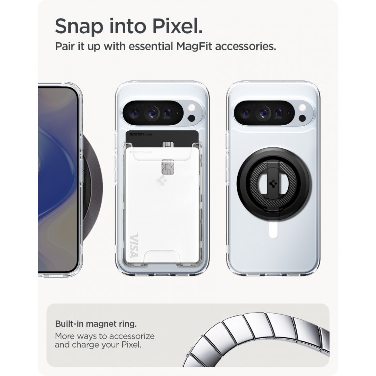 Θήκη Spigen SGP ULTRA HYBRID MagSafe για GOOGLE PIXEL 10 Pro XL - ΔΙΑΦΑΝΟ / ΛΕΥΚΟ - ACS09725