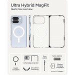 Θήκη Spigen SGP ULTRA HYBRID MagSafe για GOOGLE PIXEL 10 Pro Fold 2025 - ΔΙΑΦΑΝΟ / ΛΕΥΚΟ - ACS09742
