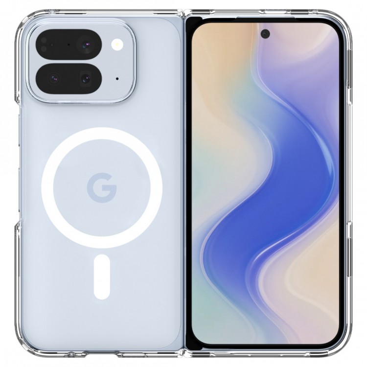 Θήκη Spigen SGP ULTRA HYBRID MagSafe για GOOGLE PIXEL 10 Pro Fold 2025 - ΔΙΑΦΑΝΟ / ΛΕΥΚΟ - ACS09742
